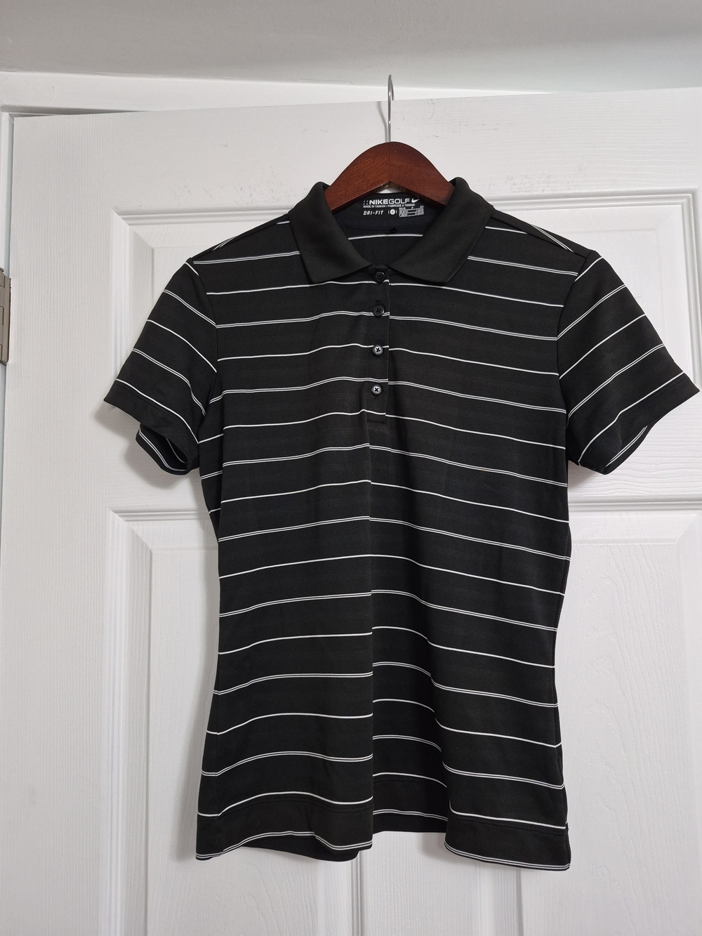 Nike Golf Women’s Black Striped Polo